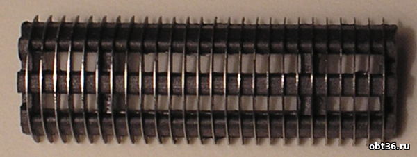 подвижный нож для электробритвы 27 лезвий вид сзади