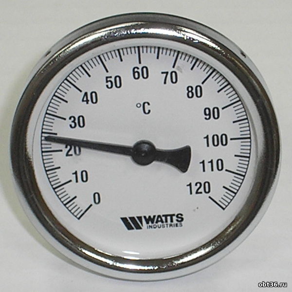 термометр биметаллический watts