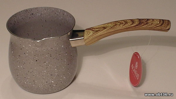 кофеварка с антипригарным мрамор покрытием 600 мл. agness арт.906-218